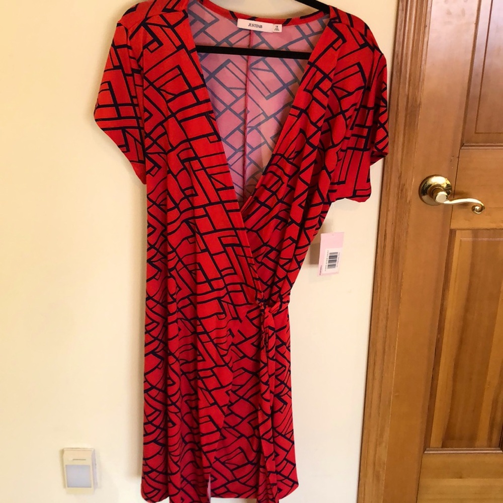 Gorgeous, timeless wrap dress.